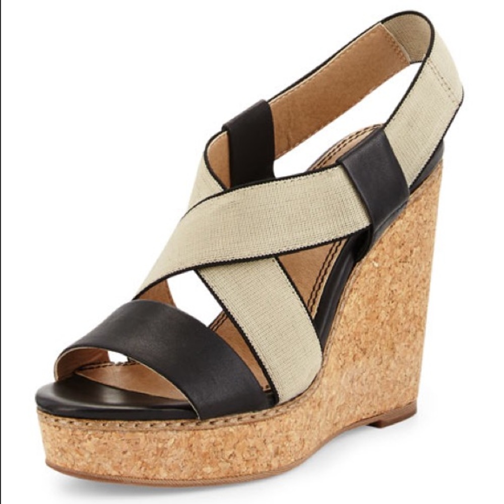 Splendid Cork Wedge Sandals